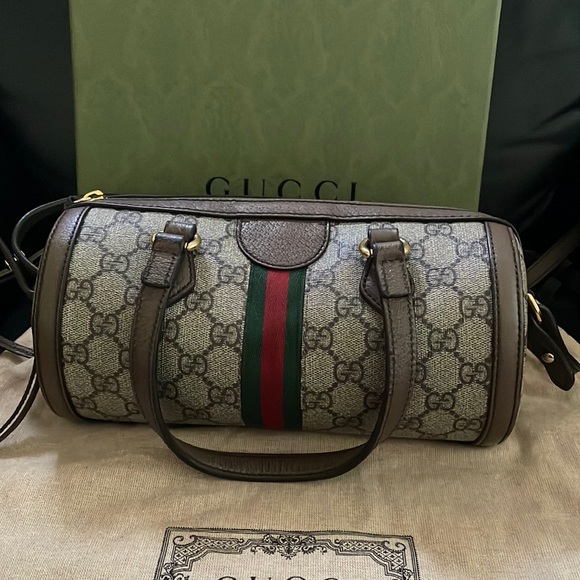 GUCCI Ophidia Boston Bag GG Supreme - Picture 4 of 10